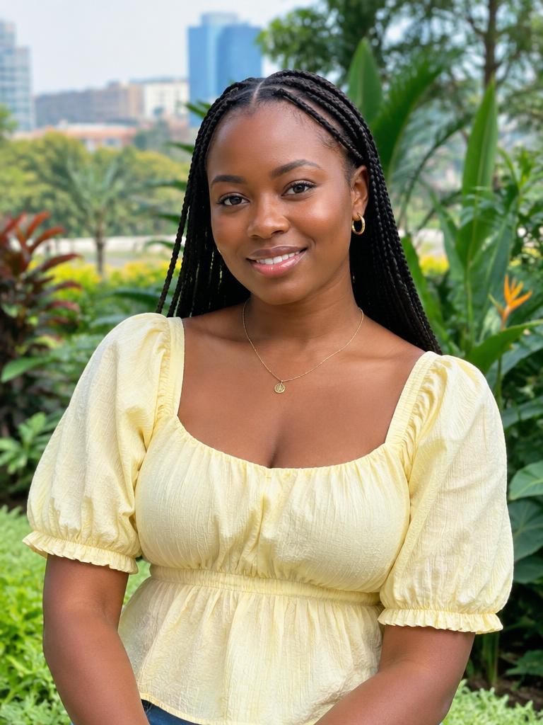 Amina Nakato, fictional fashion, beauty & lifestyle influencer