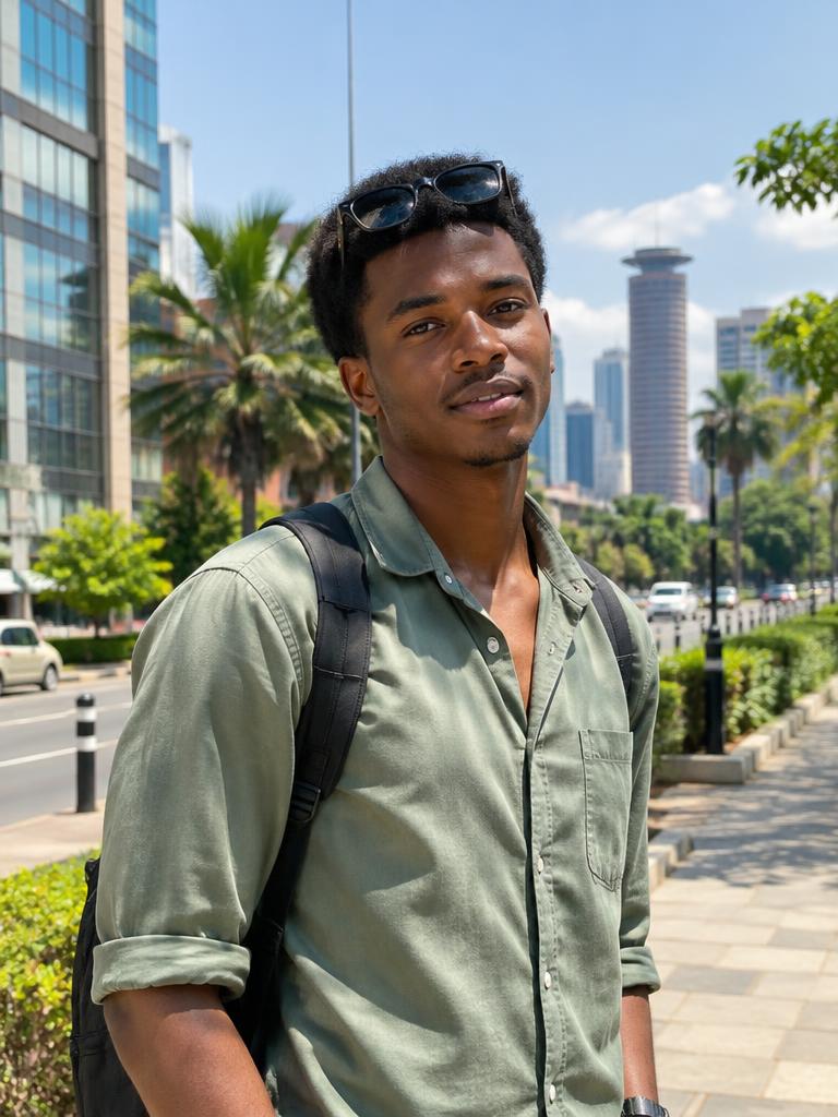 David Kimani, fictional travel, tourism & hospitality influencer